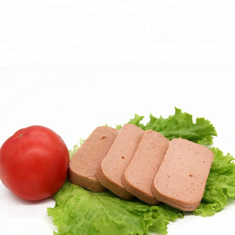 Canned chicken luncheon meat