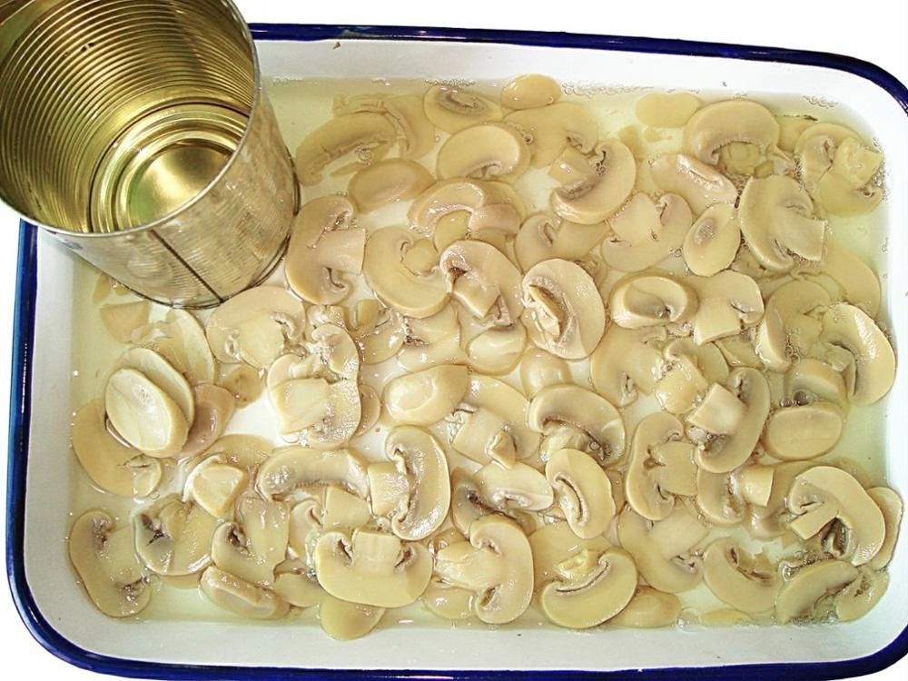 Canned Mushroom Champignons 400g-2840g PNS whole Slice