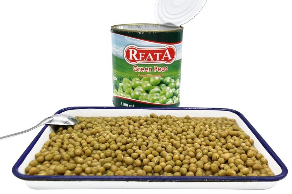 canned dry green peas