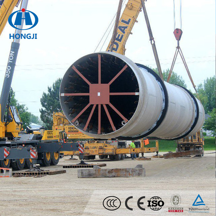 China Supplier Wheat Straw Feldspar Powder Rotary Drying Dryer Machine