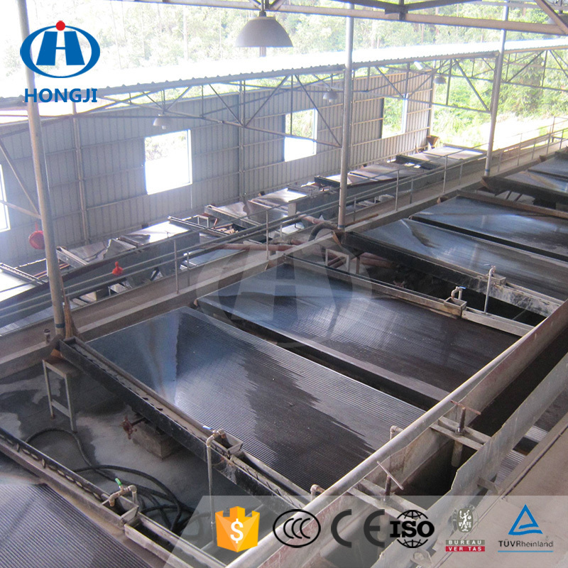 High Efficiency Mining Equipment Density Small Gold Shaking Table