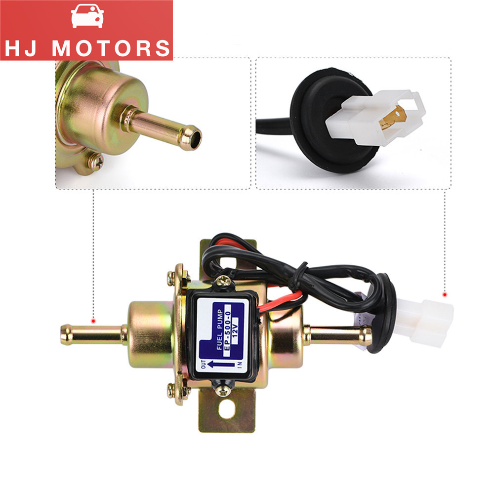 High Performance 12V 3-5PSI Universal Electric Fuel Pump EP500 Diesel Petrol Gasoline 2068 Electronic Fuel Pump