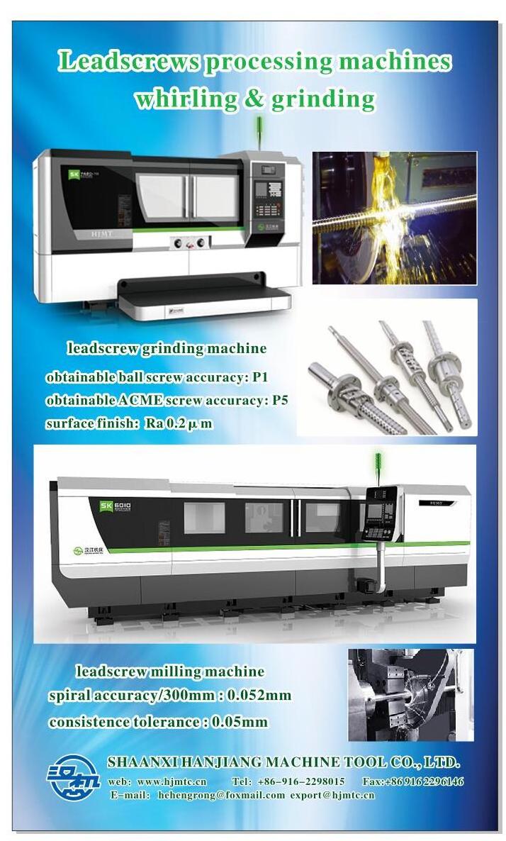 HJMTC HJ058 CNC screw plate grinding machine