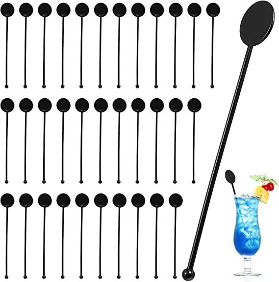 High Quality Plastic Long PS Stirrer for Coffee and Cocktail Swizzle Sticks Bar Tools