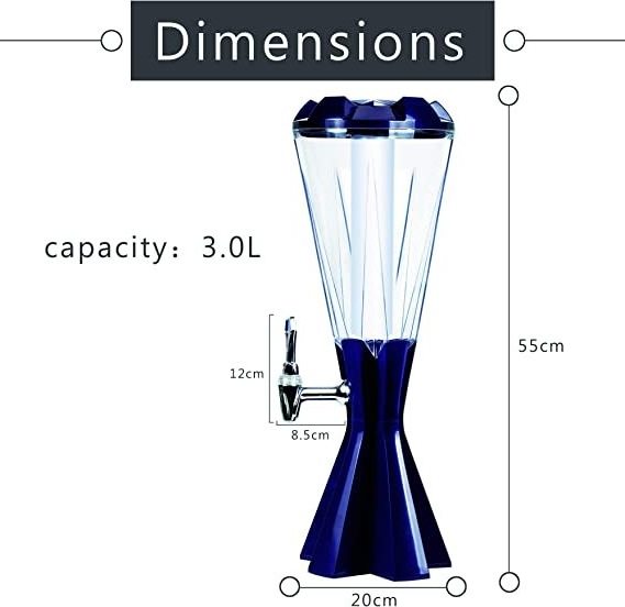 Factory direct high quality drink in bar beverage dispenser beer tower