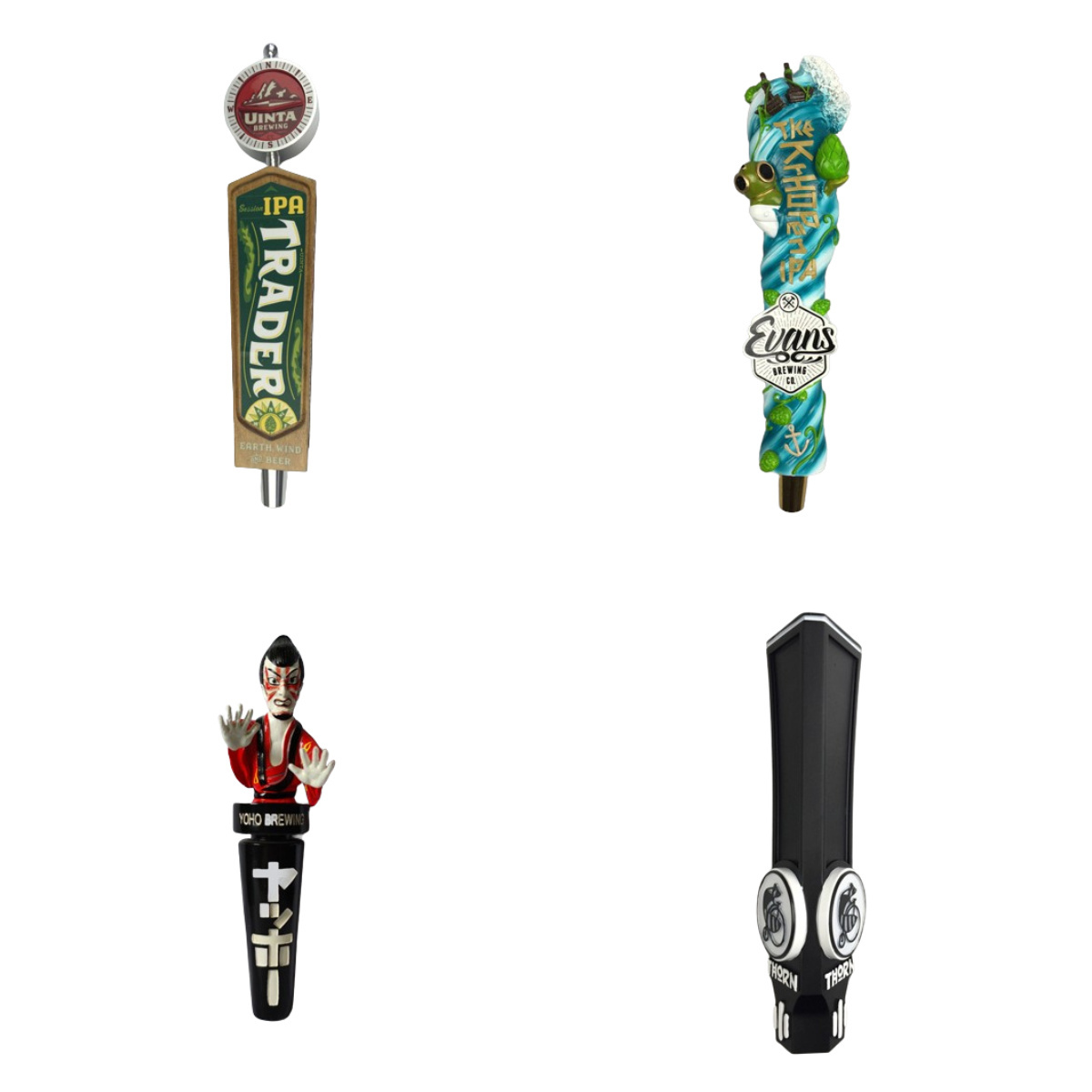 Factory Direct Custom Resin Threading Beer Tap Bar Accessories Brewery Keg Beer Tap Handle Faucet