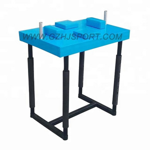 Red and Blue Color Choice Game Sports Armwrestling Table with Snap Lock Interchangeable Cover