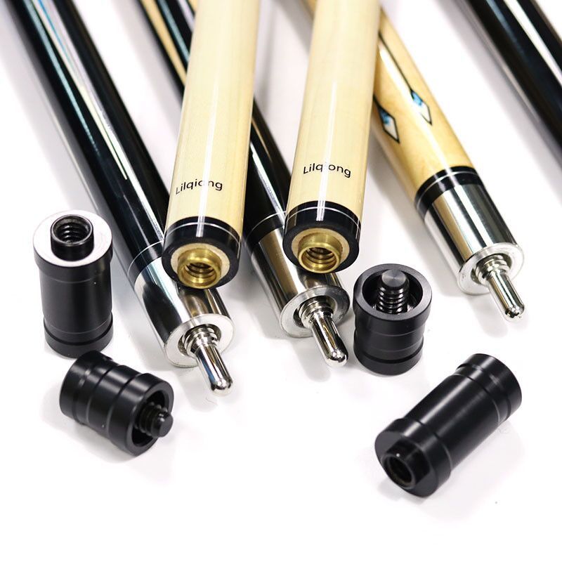 Top Quality Canadian Maple Wood Billiard Pool Cue Line Wire Hand Grip With Uni-lock Fast Joint