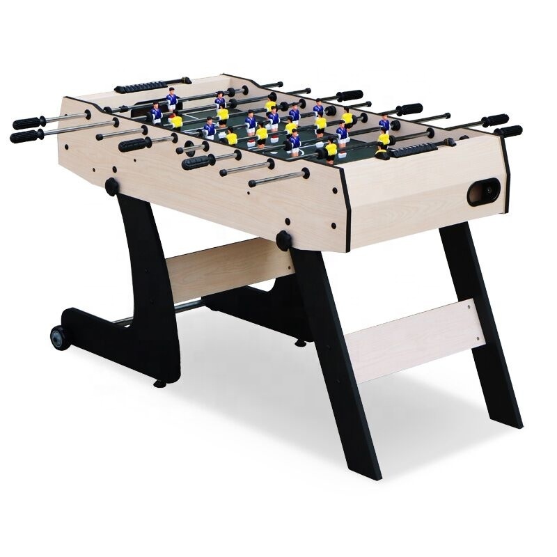 4FT Stand Fold Up Indoor Fooseball Soccer Kicker Game Tables