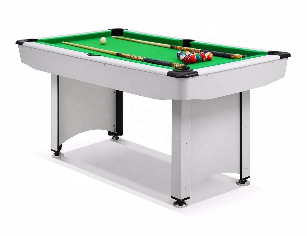 Wholesale cheap price 6ft MDF home use billiard table 8 ball pool table for kids adults