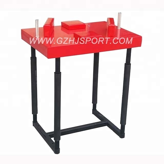 Red and Blue Color Choice Game Sports Armwrestling Table with Snap Lock Interchangeable Cover