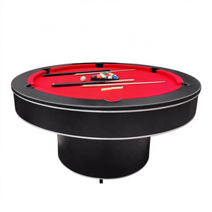 Cheap Price 6FT Round Loop Carom Pool America Nine Ball Billiard Table For Sale