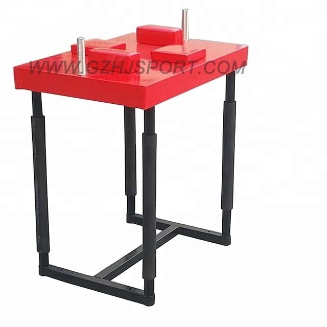 Red and Blue Color Choice Game Sports Armwrestling Table with Snap Lock Interchangeable Cover