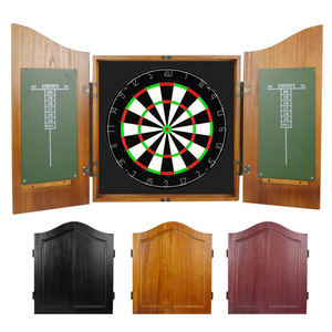 High quality MDF board entertainment dartboard with cabinet for sale