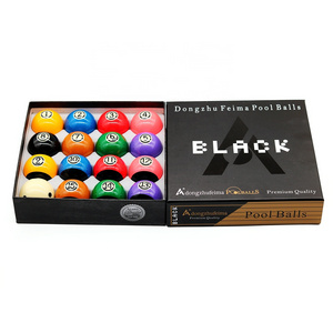 New Packing Premium Quality 57.2mm Billiard Pool Balls  2- 1/4" Box Of 16 PCS