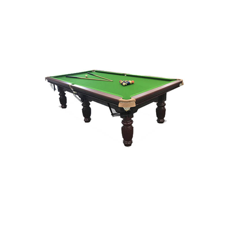 China Black 8 Ball 8ft 9ft Billiard Slate Bed  Pool Table For Sale