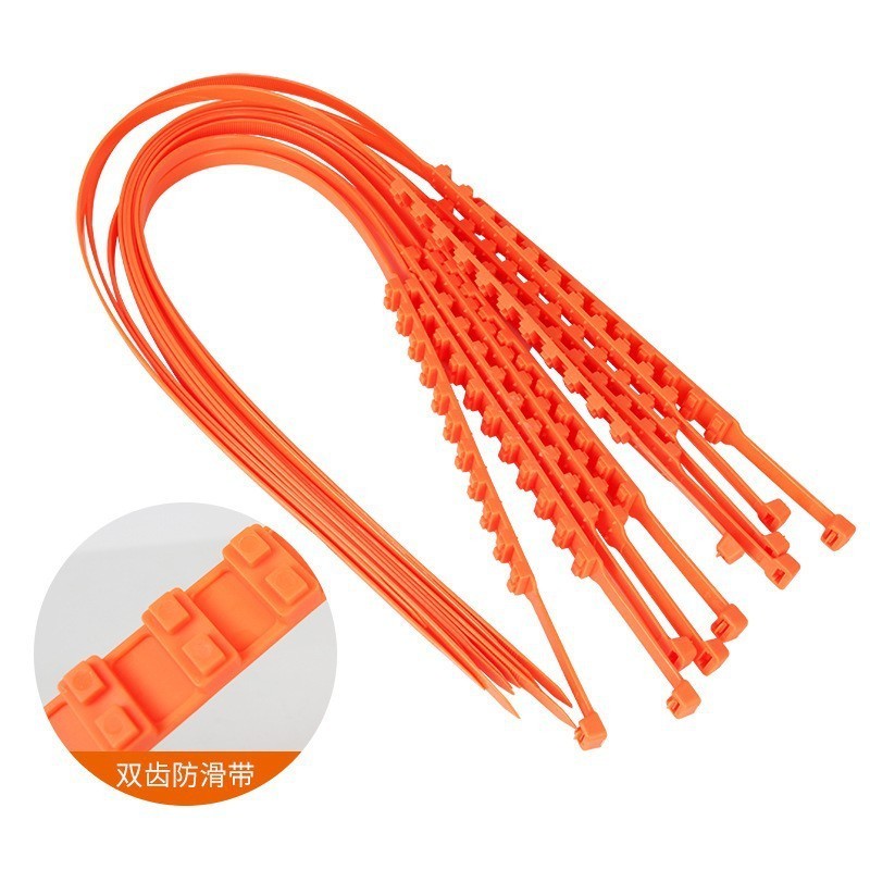 Winter Snow Car Wheels Anti-skid High Quality Tyre Cable Belt Emergency Vehicle Anti Slip Automobile Tire Cable Snow Chains