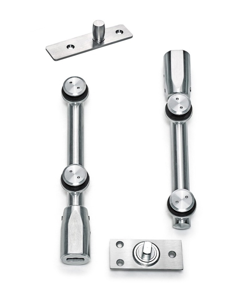 Frameless swing door hardware door pivot hinge for glass door