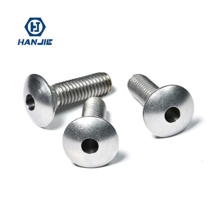 Zinc Plated or Stainless steel Smooth Surface High Quality Hollow Carriage Bolts