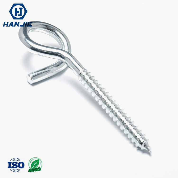 High Quality Metal SS304 M6 M8 Hook Lifting Self Tapping Screw Swing Anchor Eye Bolts