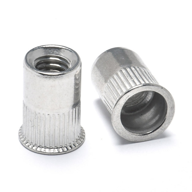 CSK Flat Reduced  Head hex Stainless Steel blind Rivet Nuts with Open and Close End