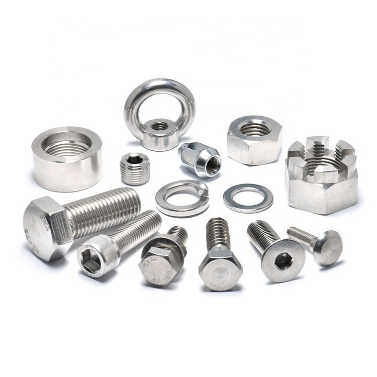 OEM Stainless Steel fasteners stainless steel nut and screw stainless steel bolts Hex Head T Square Stud Bolts