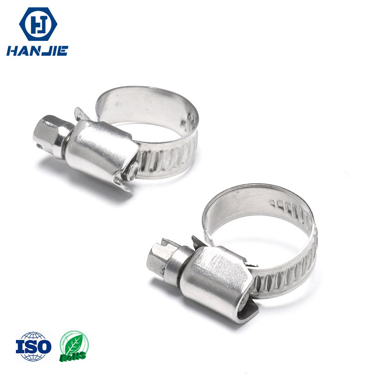 Germany American Type Steel Double Wire Heavy Duty Hose Clamp Stainless Steel