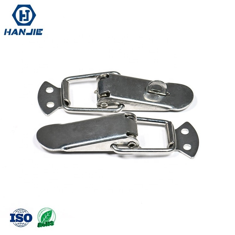 Steel Zinc Stainless Steel Adjustable Hasp Box Draw Lock Mini Toggle Latch