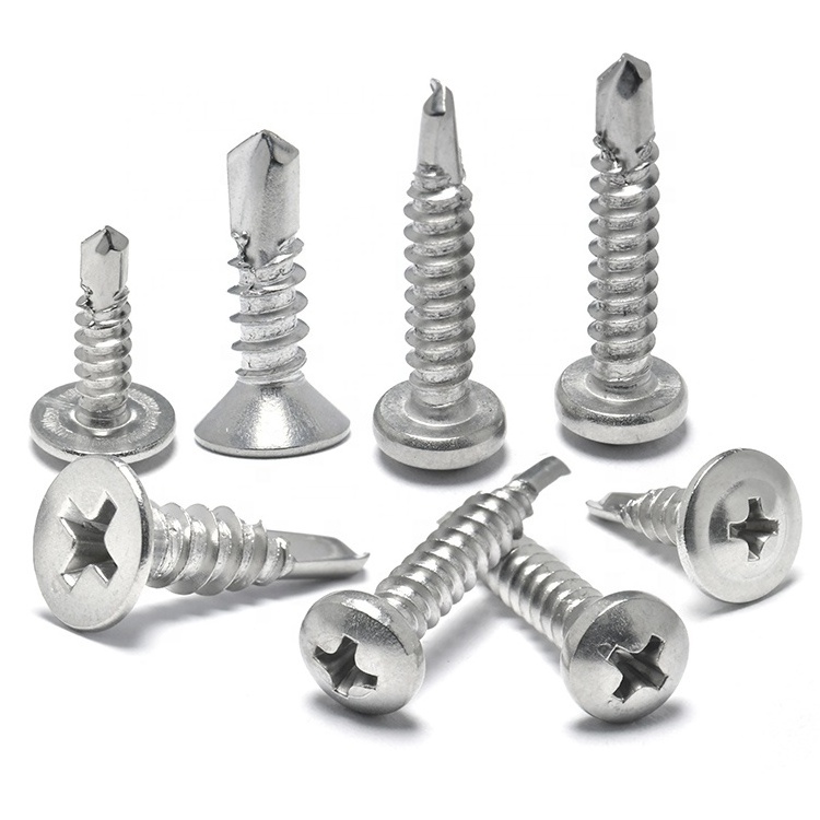 Self Drilling Screws Fasteners Pan Hex Head Roof Self Drilling Screw with Washer