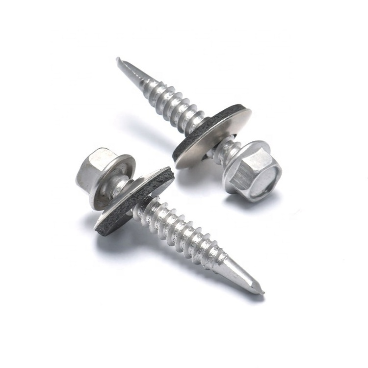 High precision polycarbonate roofing screw self drilling screws