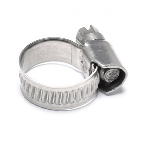 Hanjie Supply Various Size High Quality Custom American Type Hose Clamp 304 316stainless Steel Hose Clamp