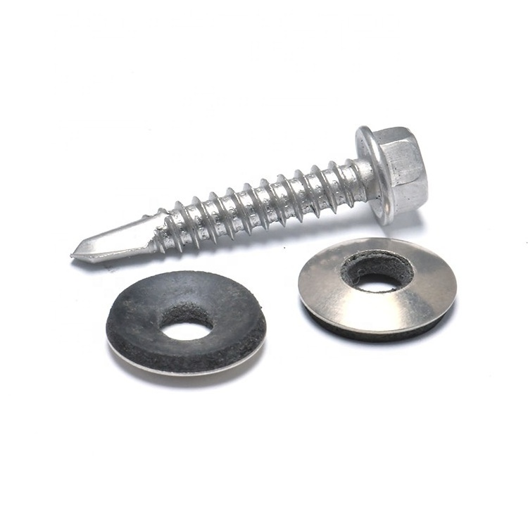 High precision polycarbonate roofing screw self drilling screws