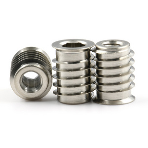 Stainless Steel SS304 Hexagon Socket Wood Insert Nut