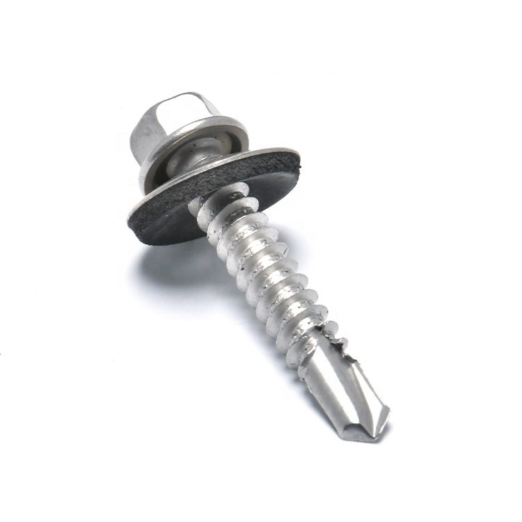 High precision polycarbonate roofing screw self drilling screws