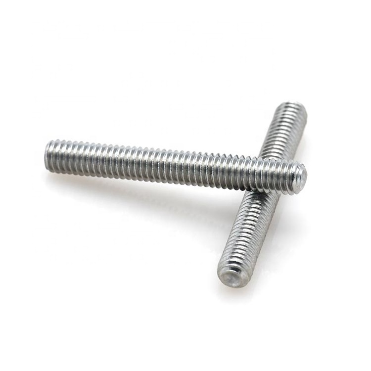 Hanjie Supply SS 304 Stainless Steel M6 M8 M10 Single And Double Threades End Bolt Stud