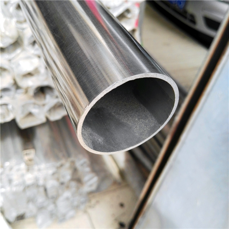 Good quality 201 grade 304 welded stainless steel round seamless pipe 4 inch  price per foot