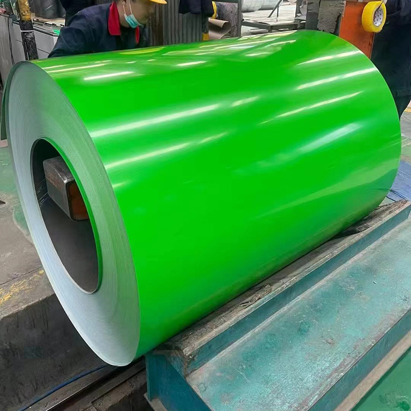 PPGI Coils Ral9002 Cold Rolled White Galvanized Iron Steel Prepainted Color Plate-Cut Welded Punched Galvanized Steel Products