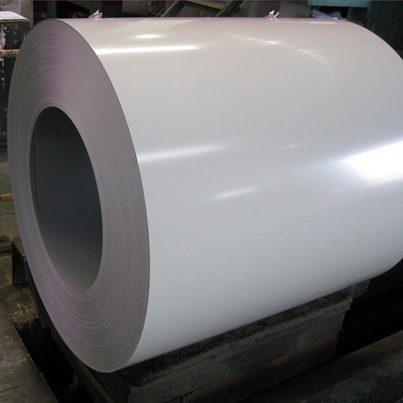 PPGI Coils Ral9002 Cold Rolled White Galvanized Iron Steel Prepainted Color Plate-Cut Welded Punched Galvanized Steel Products