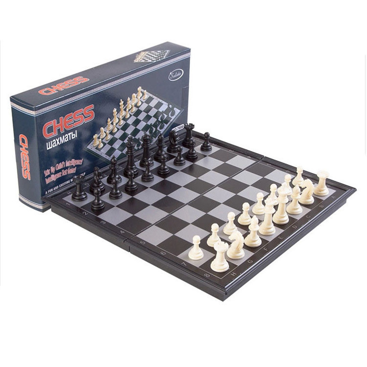 Board size 19 cm youth Folding magnetic chess