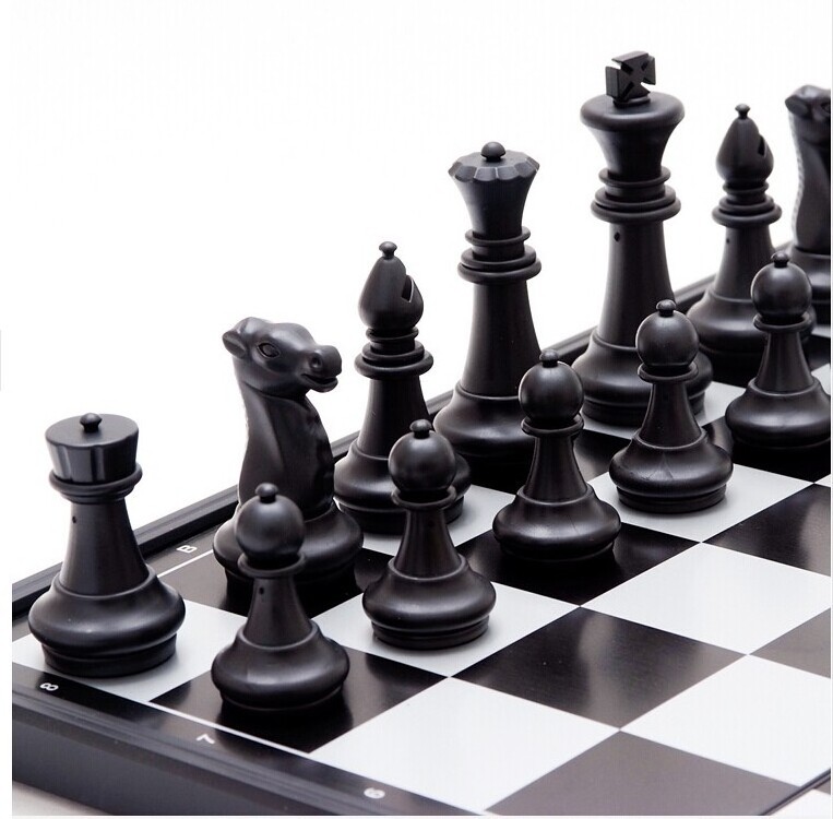 Board size 19 cm youth Folding magnetic chess