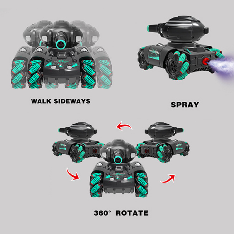 High Quality Water Cannon Launched Rc Stunt Car Kids Radio Control Toys Hand Controlled Gesture Rc Car For Adults