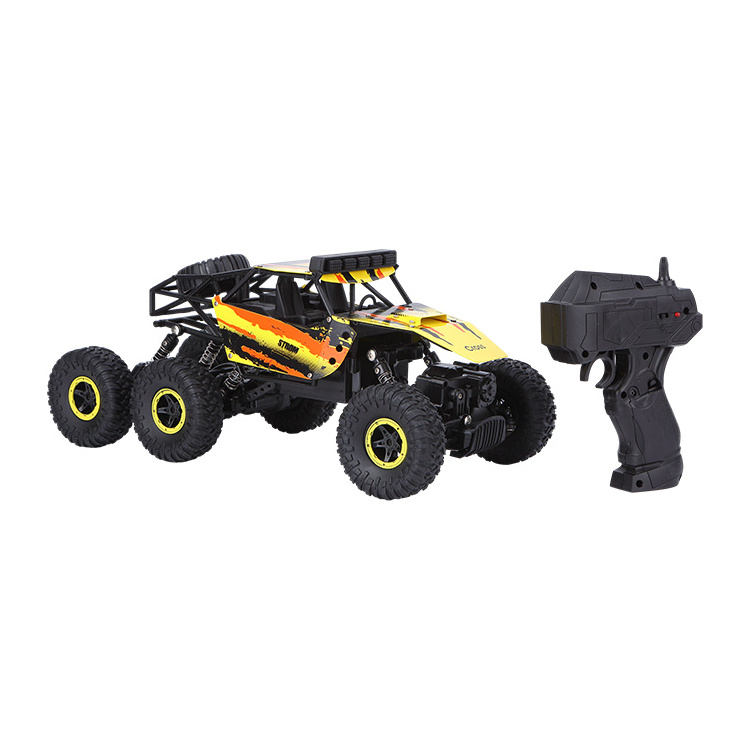 RC Trucks Climbing Car High Speed Off-road Vehicle Big Wheels Remote Control Racing Car for Gifts 6WD Alloy Electric