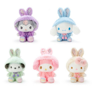 Wholesale bulk Set Sanrio 15/30cm High Quality Gifts  Kawaii Kuromi Cinnamoroll Soft Plush Toy