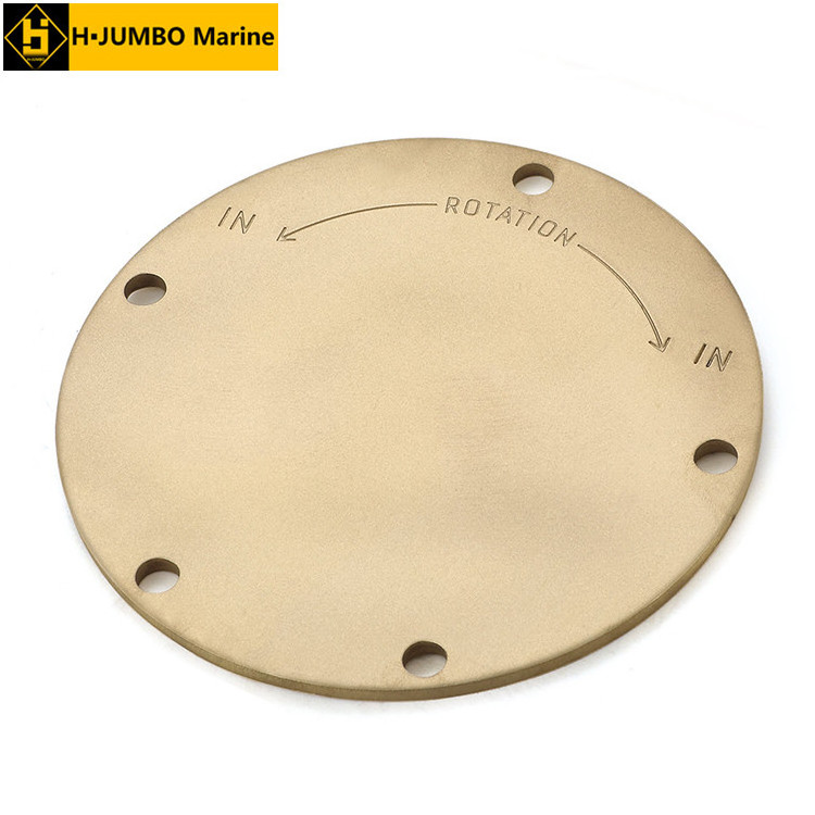 Factory maritime flexible pump copper part pump cover for jabsco 9336