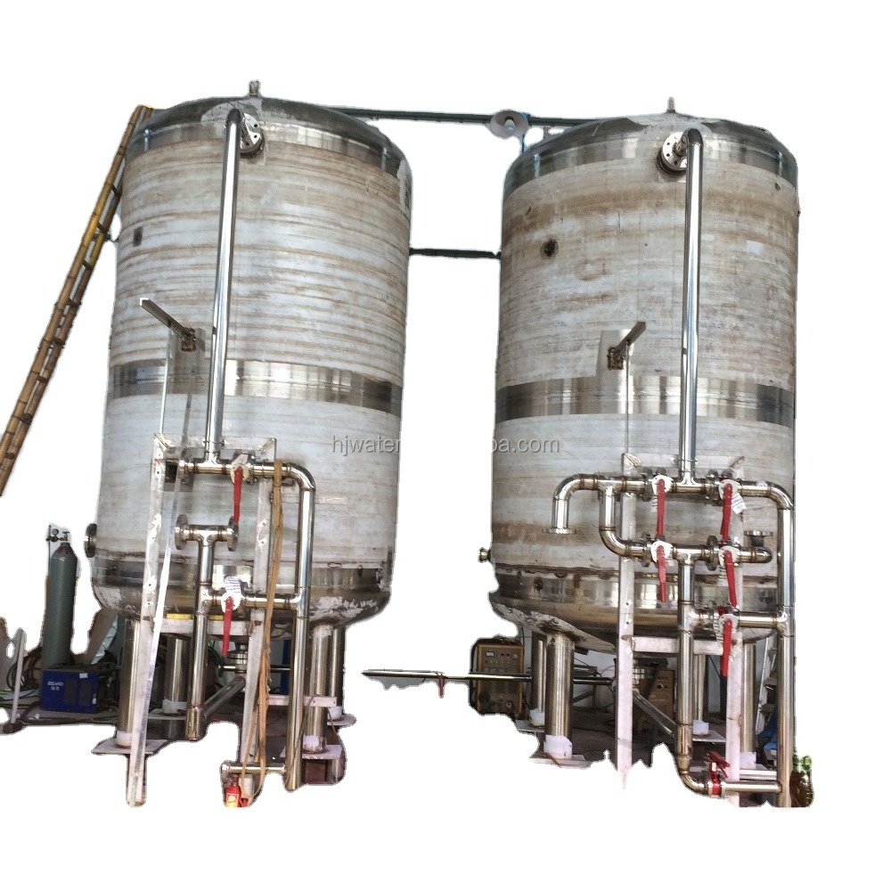 SS304 stainless steel water tank industrial sand water filter