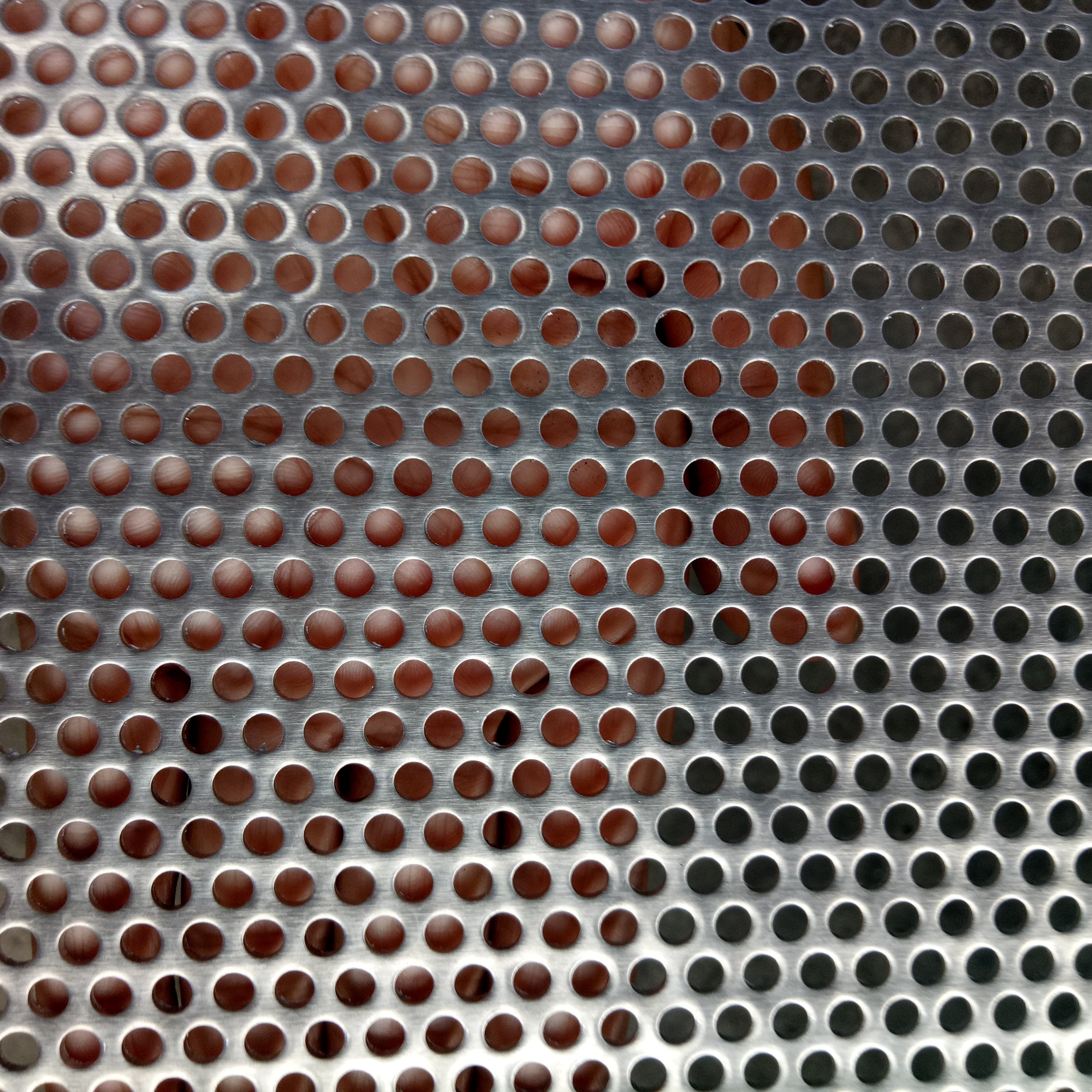 louver hole perforated patterned sheet metal air vent cover