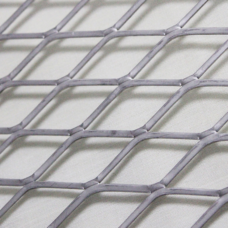 flattened 3/4 #9 galvanized stainless steel grid diamond expanded metal wire mesh