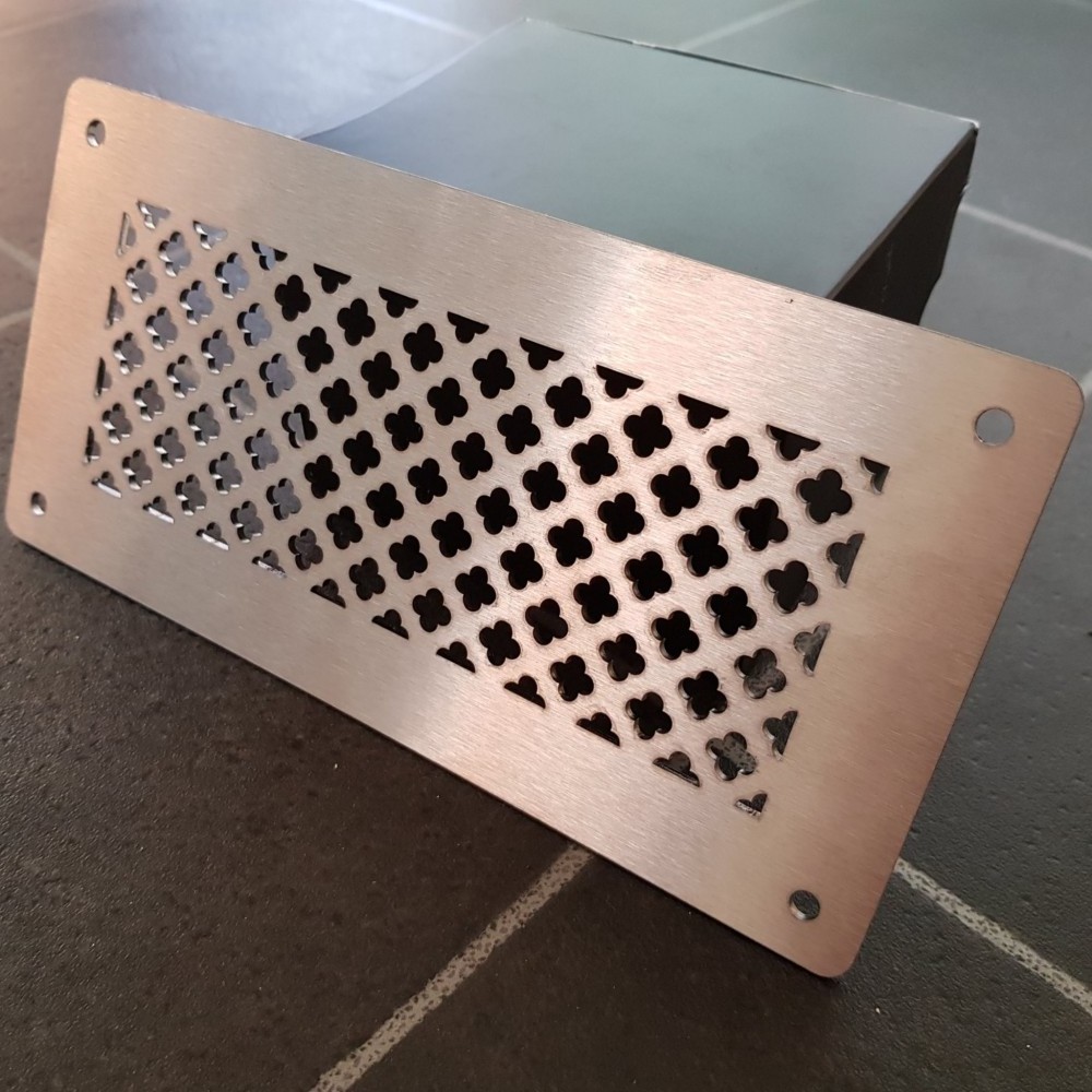 Custom Laser Cut Steel Metal Wall Grilles and Registers Floor Registers