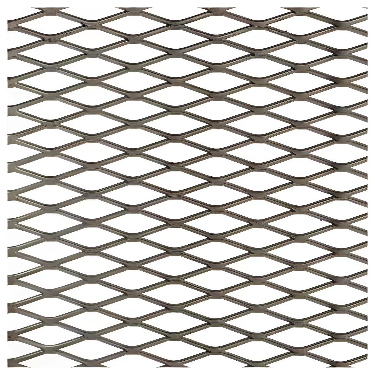 Aluminum hook-on mesh ceiling metal expaned mesh penal Suspend mesh ceiling