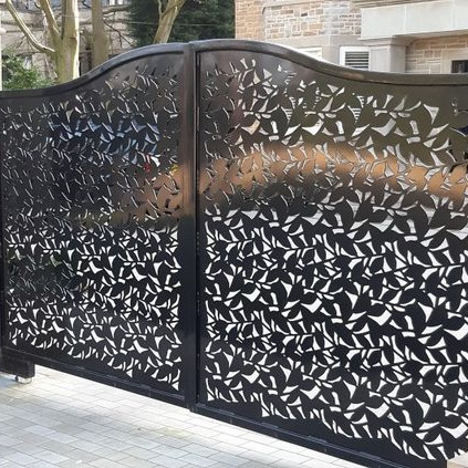 PVDF Decorative Laser Cut Panel For Curtain Wall Screen Room Divider